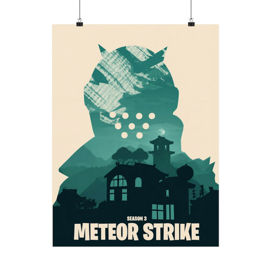 Season 3: Meteor Strikes — OG Fortnite Poster