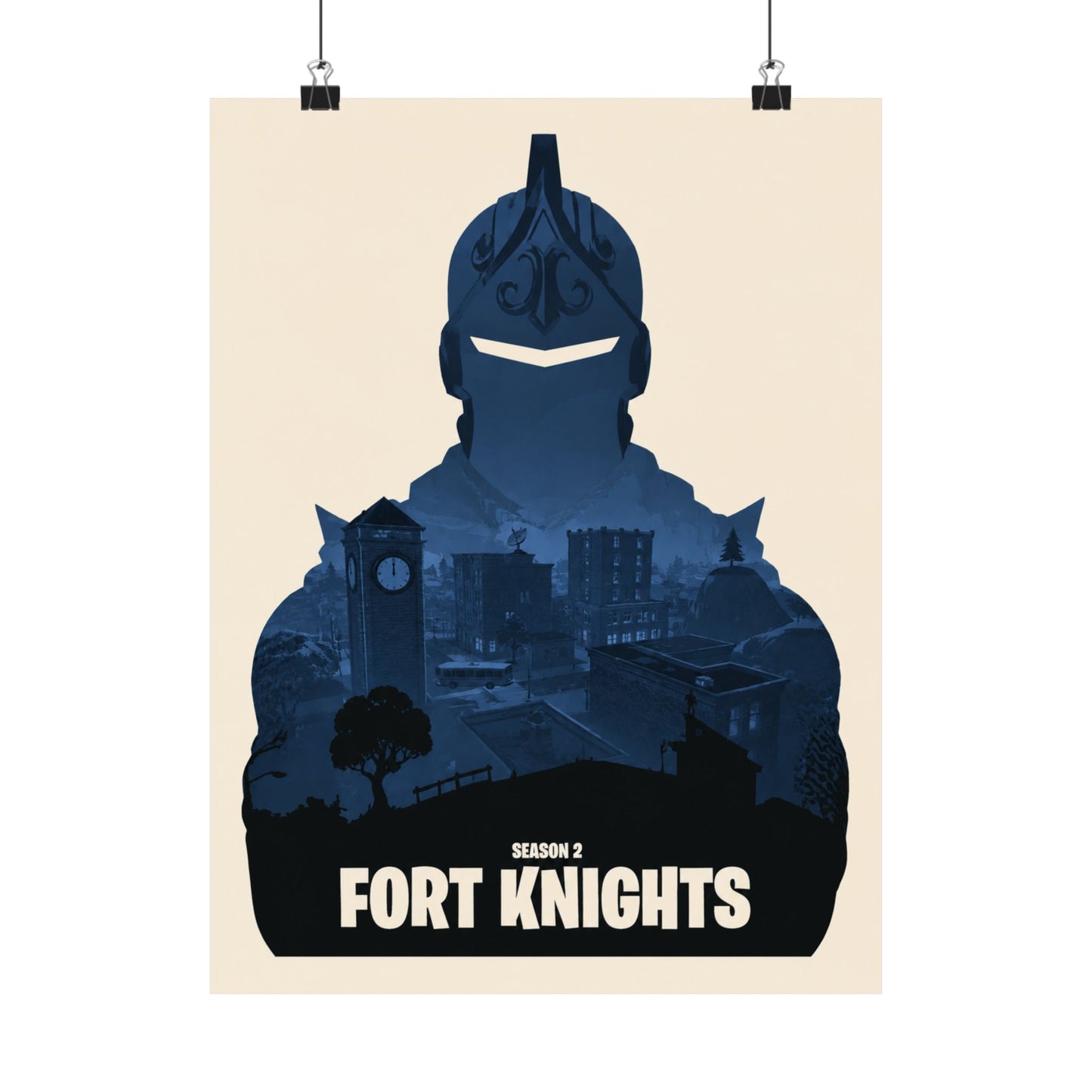 Season 2: Fort Knights — OG Fortnite Poster