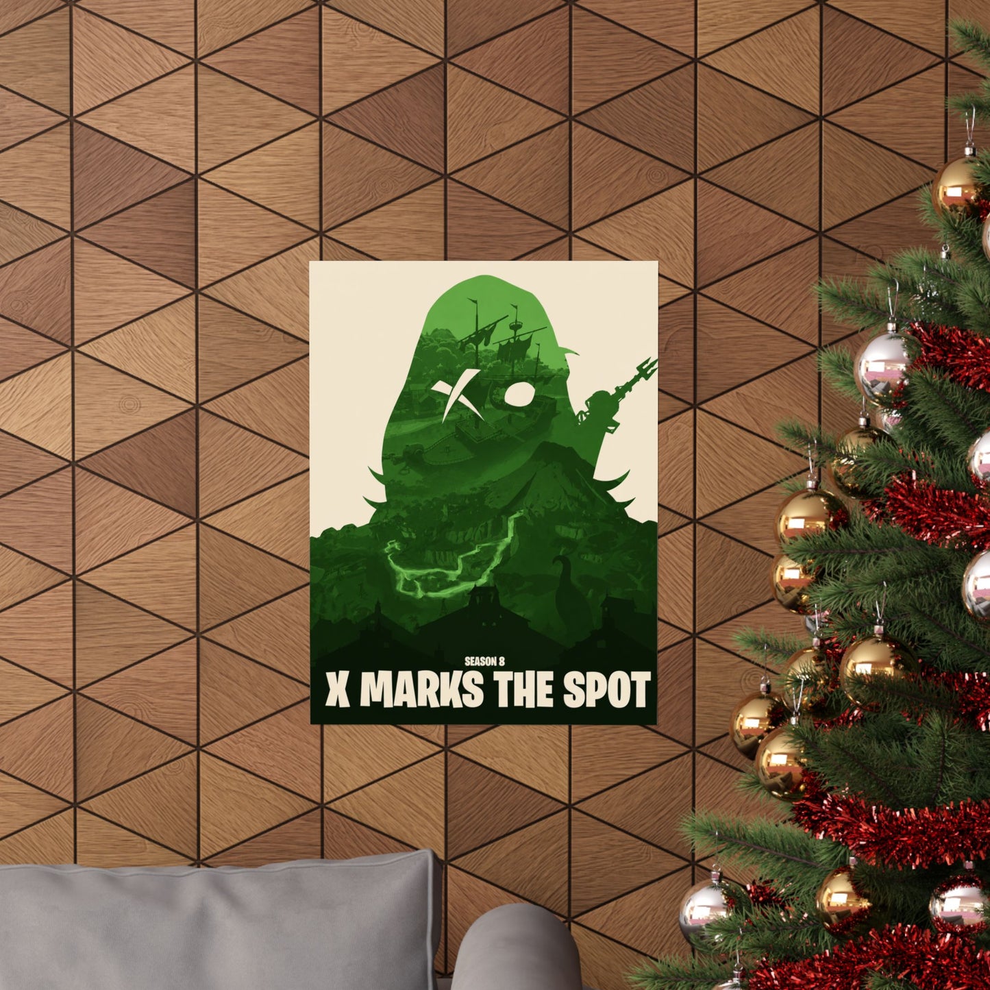 Season 8: X Marks The Spot — OG Fortnite Poster