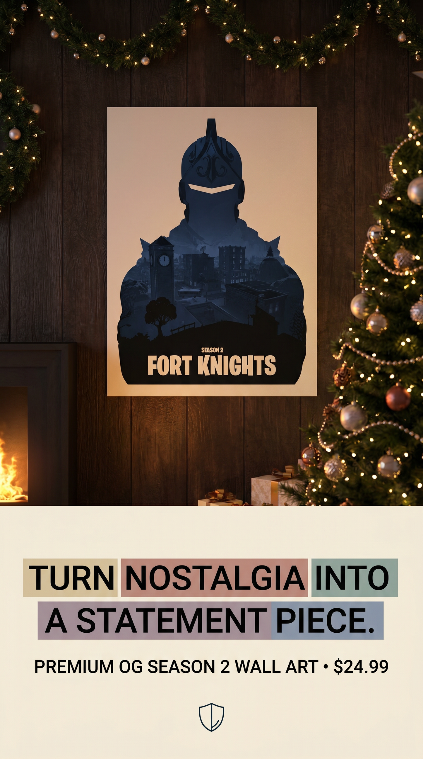 Season 2: Fort Knights — OG Fortnite Poster