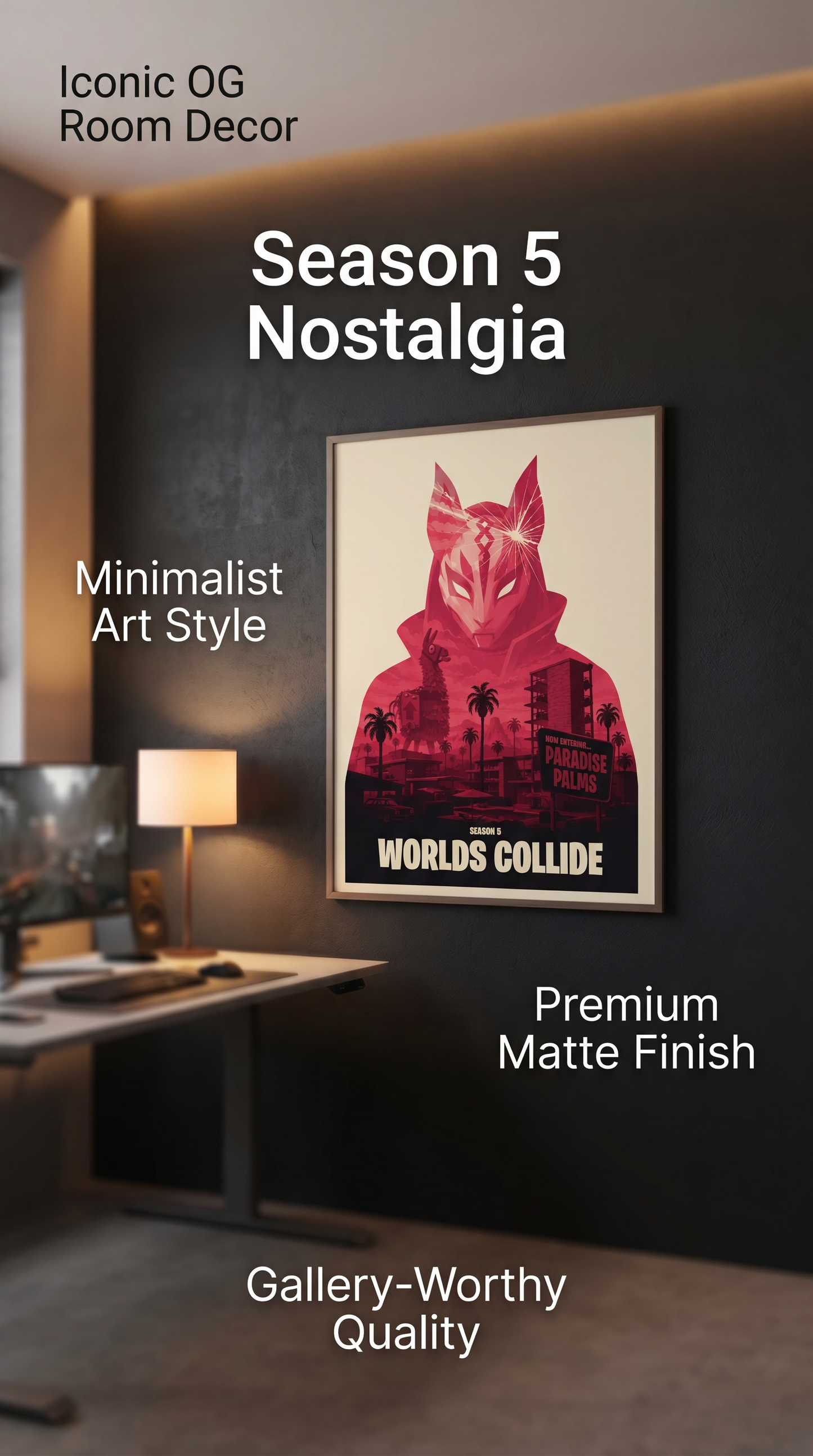 Season 5: Worlds Collide — OG Fortnite Poster